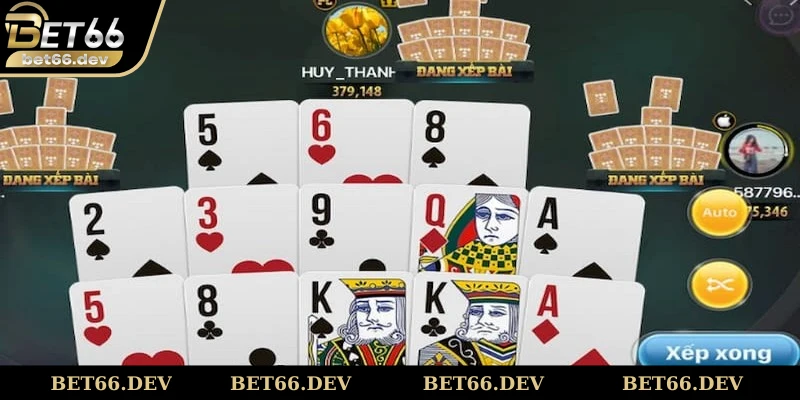 Cách Chơi Mậu Binh Chuẩn Chỉnh Từ A Đến Z Cho Người Mới 4 Khi mọi người đã xếp xong bài, từng chi sẽ được đem ra so sánh với đối thủ