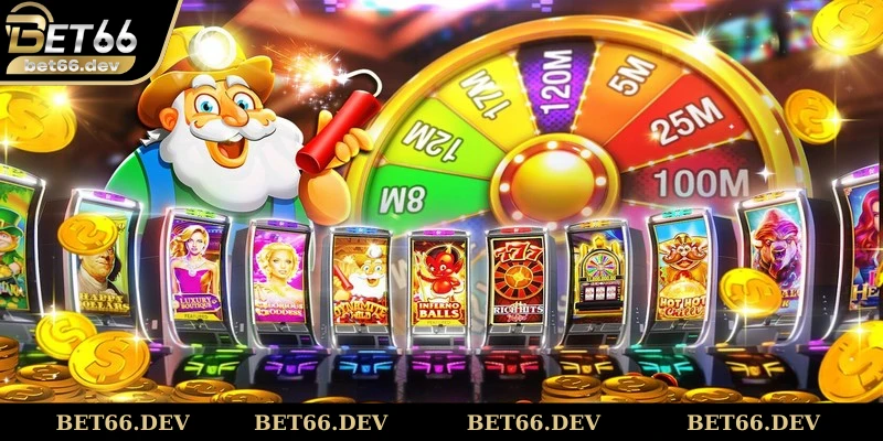 Nổ hũ Bet66 mang lại trải nghiệm kịch tính cùng cơ hội nhận thưởng lớn